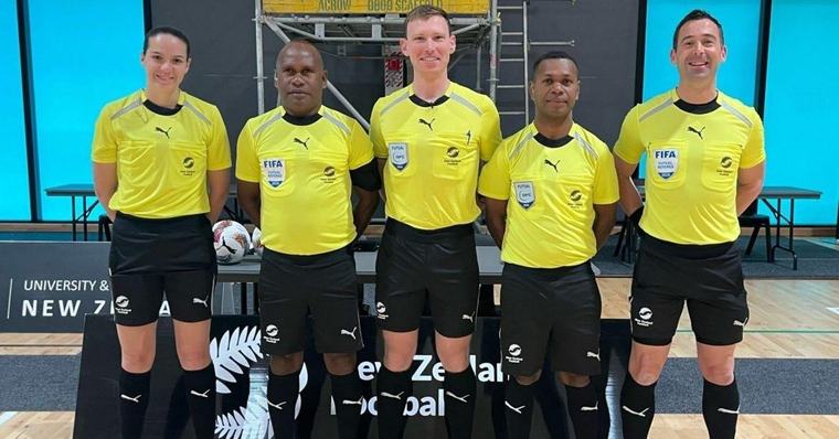 Futsal Refereeing development reaches new milestone in Oceania